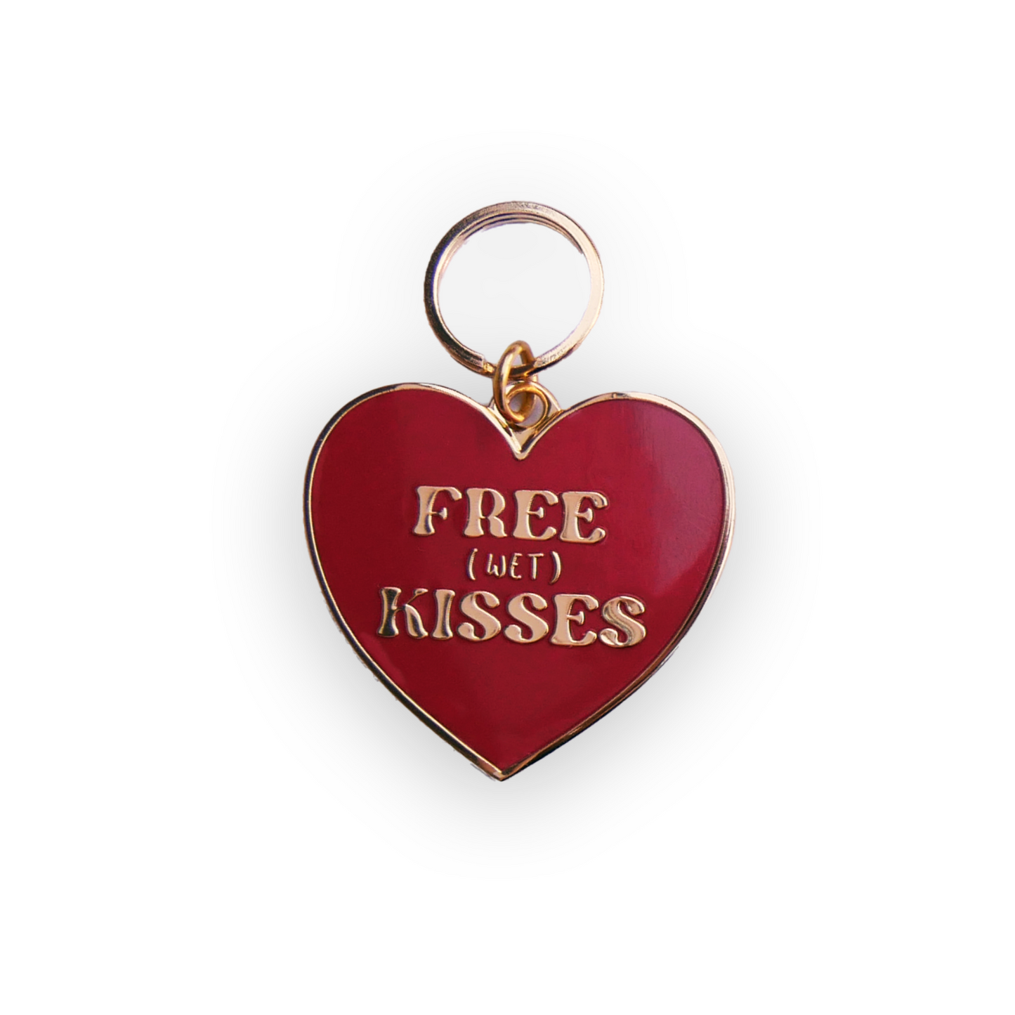 Free (wet) Kisses - Hundemarke