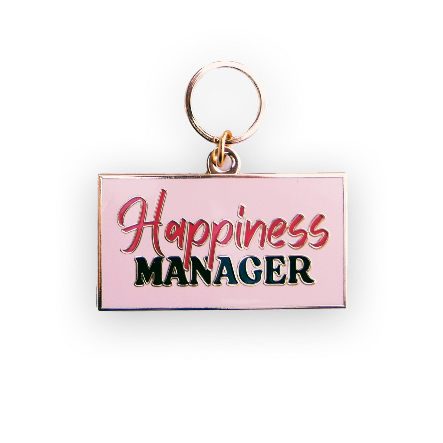 Happiness Manager (Rosa) - Hundemarke