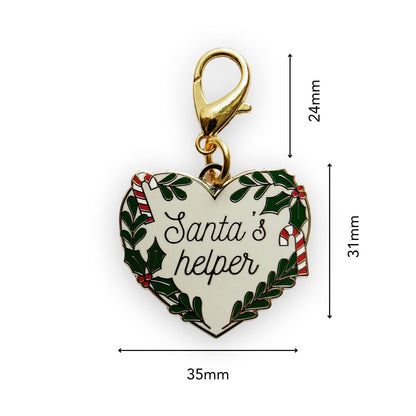 Santa's helper - Anhänger/Hundemarke